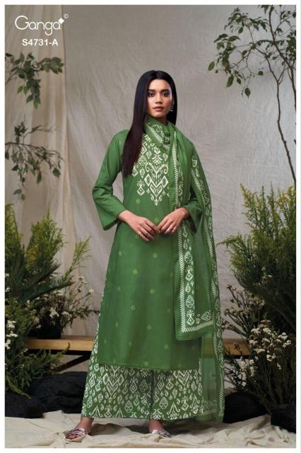 Ganga lakshika 4731 wholesale online shopping dress material cash on delivery  - wholesale export